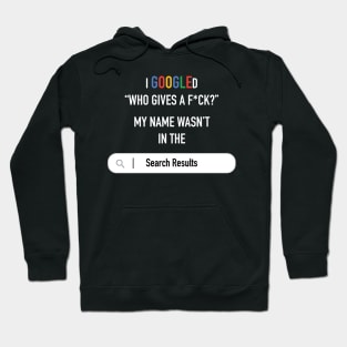 Google Search Results Hoodie